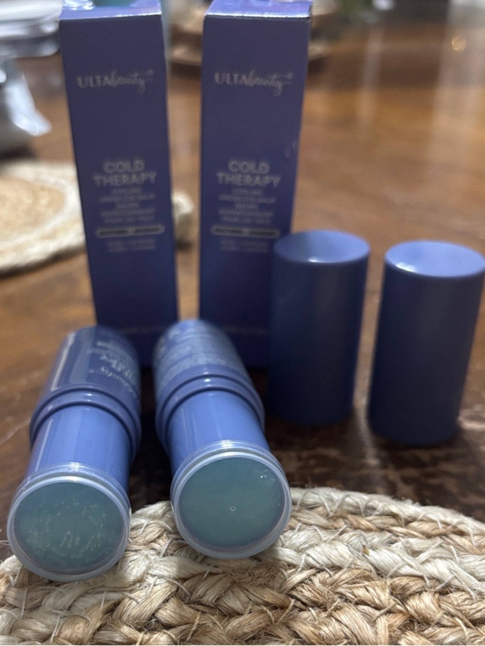 Ulta Beauty Cold Therapy Soothing under eye balm.